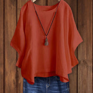 WW | Rundhalsausschnitt Tunika Top