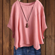 WW | Rundhalsausschnitt Tunika Top