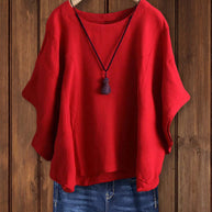 WW | Rundhalsausschnitt Tunika Top