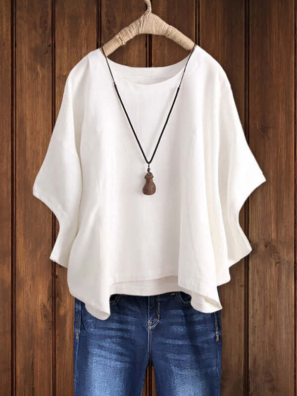 WW | Rundhalsausschnitt Tunika Top