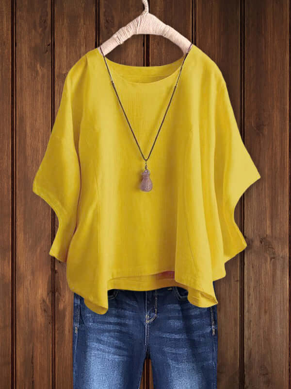 WW | Rundhalsausschnitt Tunika Top