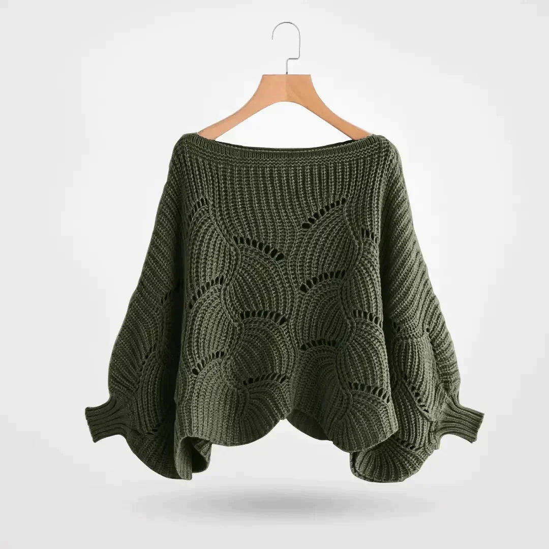 W&W Mode - Pullover Mit Fledermausärmeln