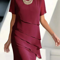 Elegant cocktailklänning