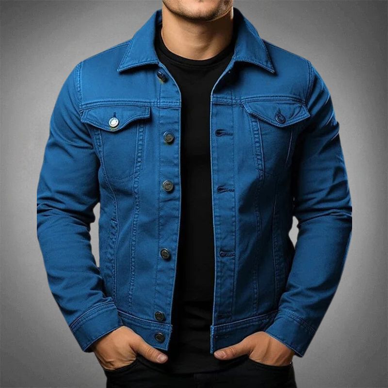WW | Moderne Jeansjacke Für Herren