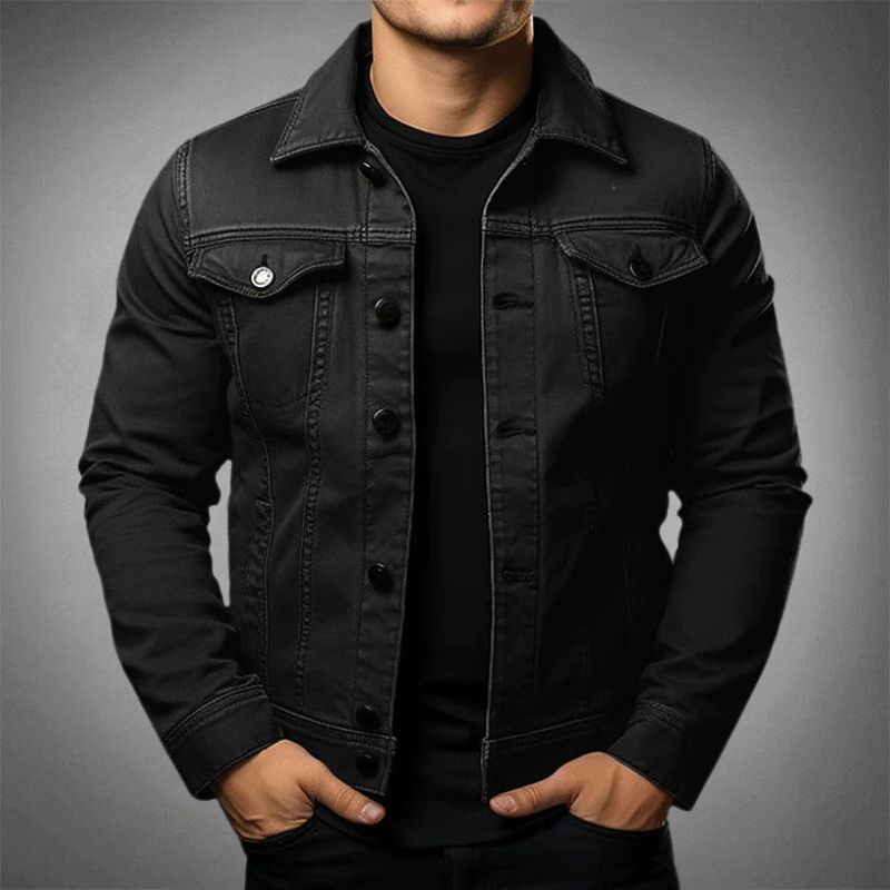 WW | Moderne Jeansjacke Für Herren