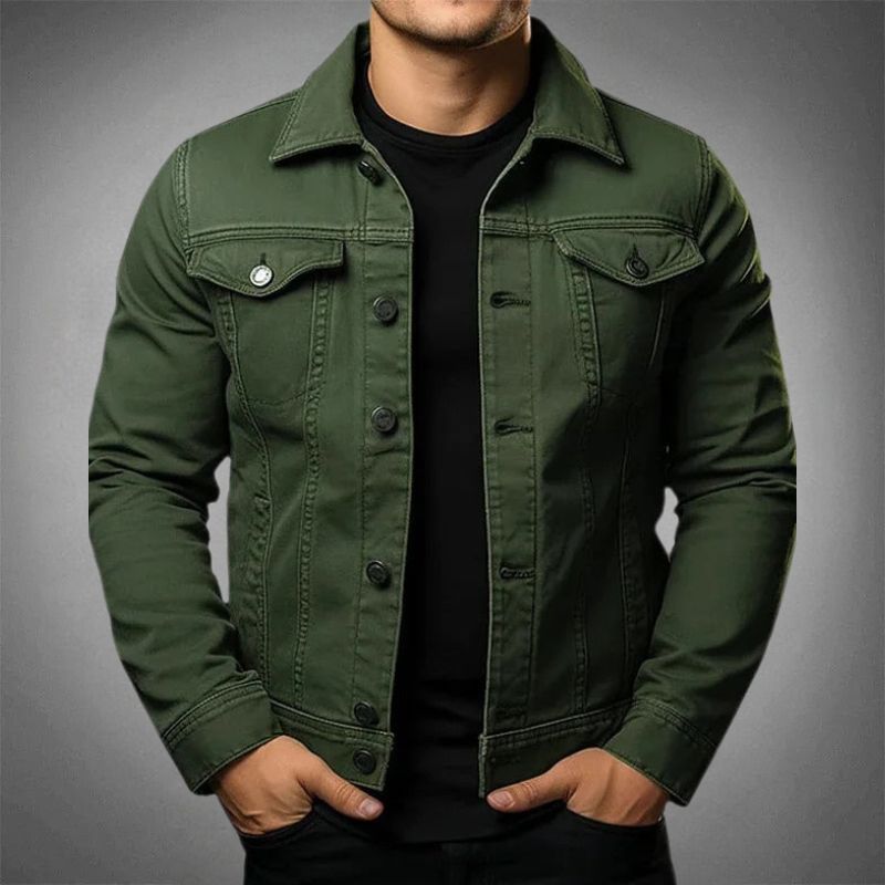 W&W Mode | Moderne Jeansjacke Für Herren