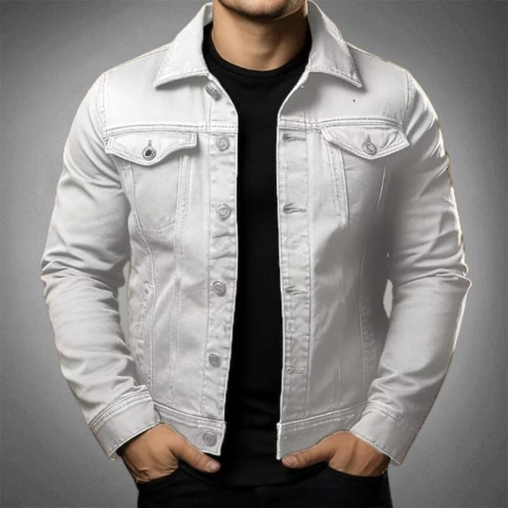 W&W Mode | Moderne Jeansjacke Für Herren