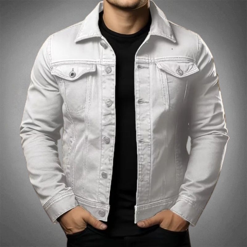 WW | Moderne Jeansjacke Für Herren