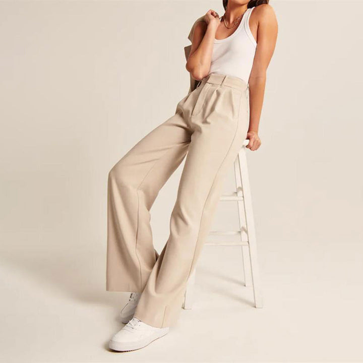 W&W Mode | Hoch taillierte Hose – Modisches Design für stilbewusste Frauen