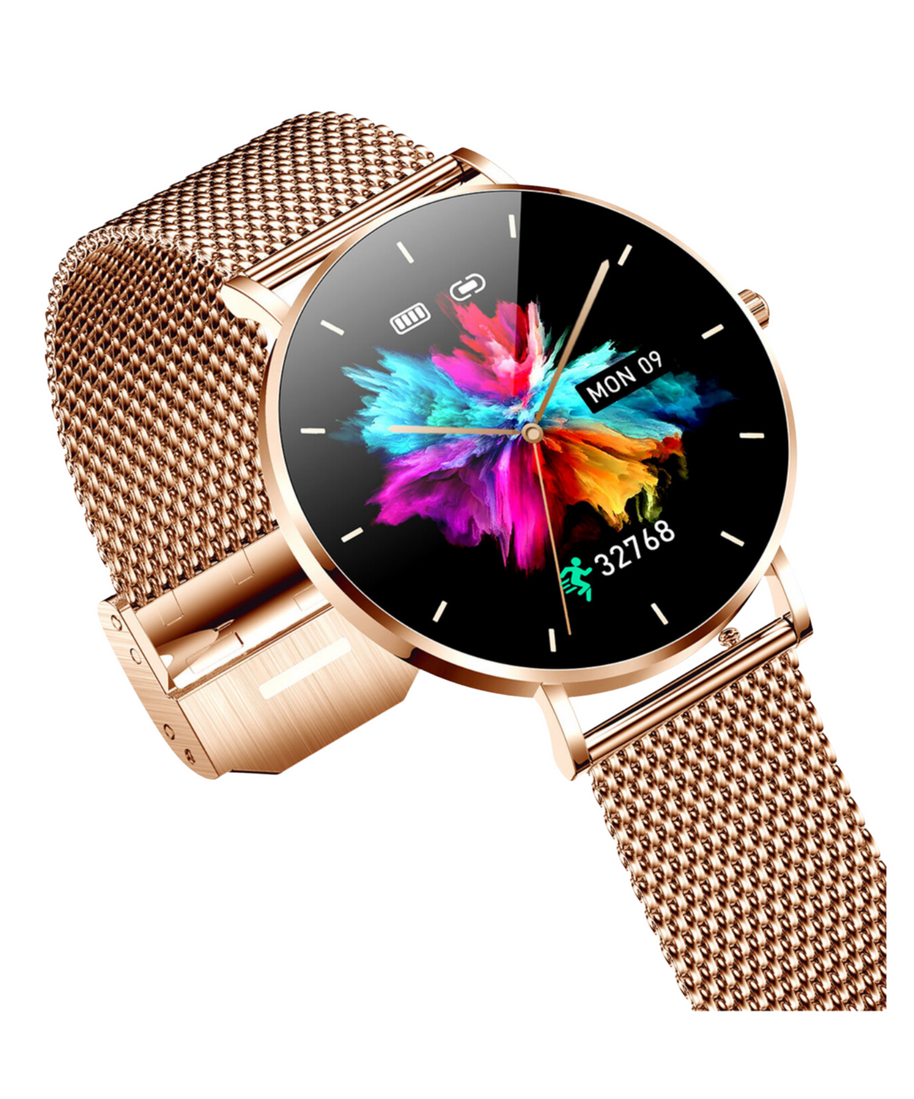 WW | Damen Smartwatch Mit Voll Touch Display Und Vielseitigen Fitness Funktionen