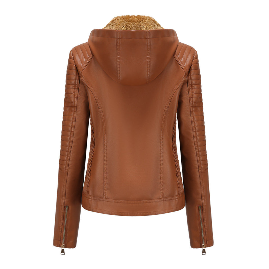 W&W Mode Schicke Lederjacke