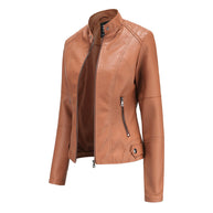 WW GLAM: Moderne Lederjacke für Damen