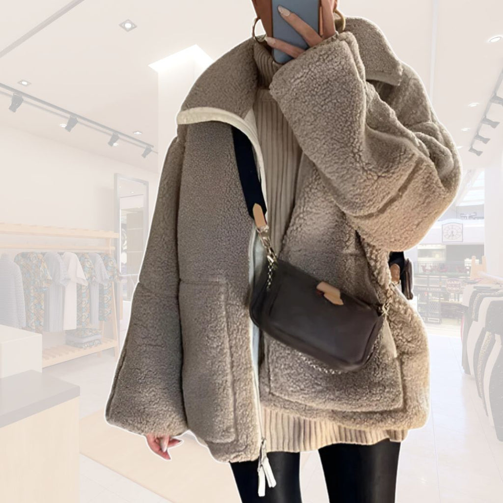 WW | Damen Teddy Fleecejacke