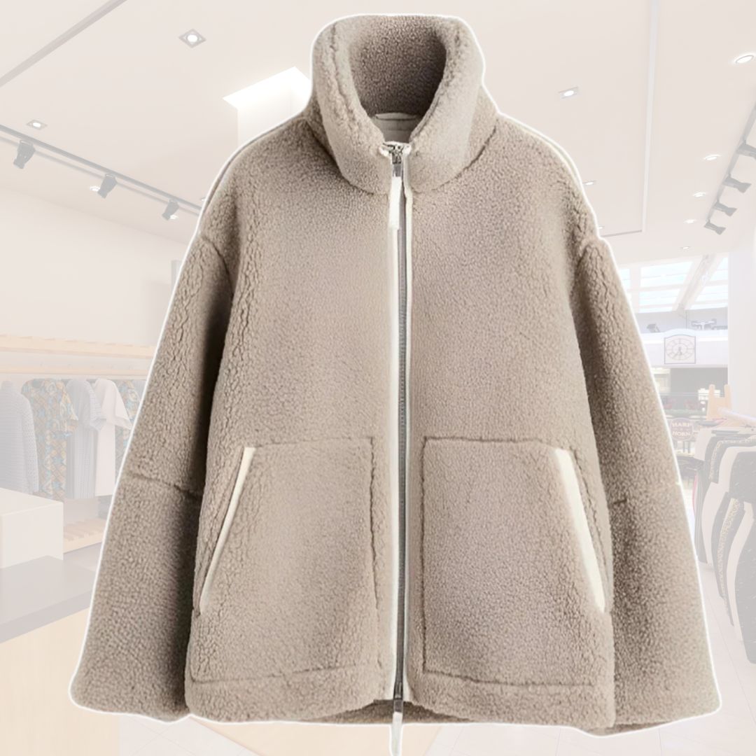W&W Mode | Damen Teddy Fleecejacke