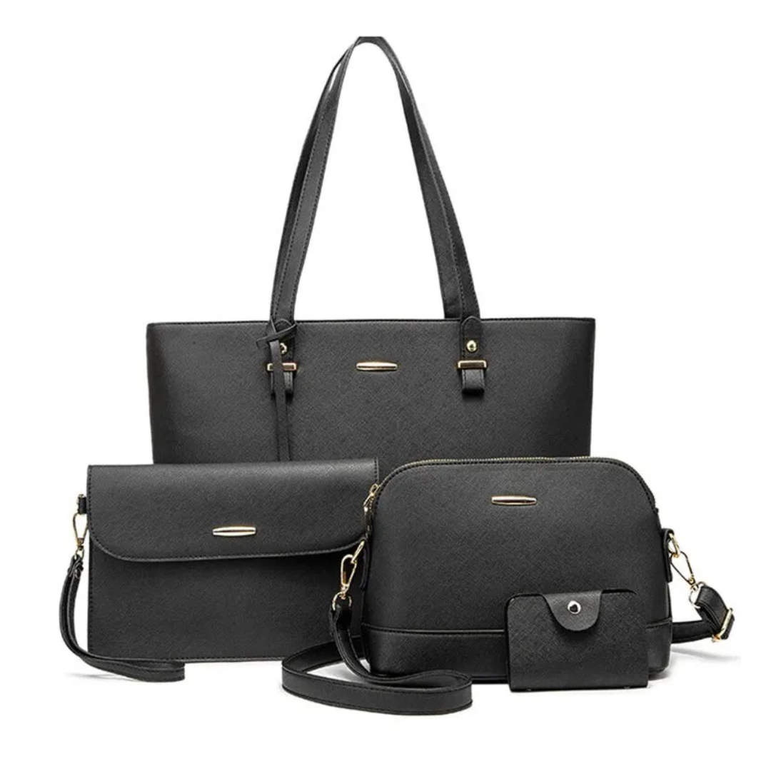 W&W Mode | 4-Teiliges Taschen-Set – Praktisch und Stilvoll