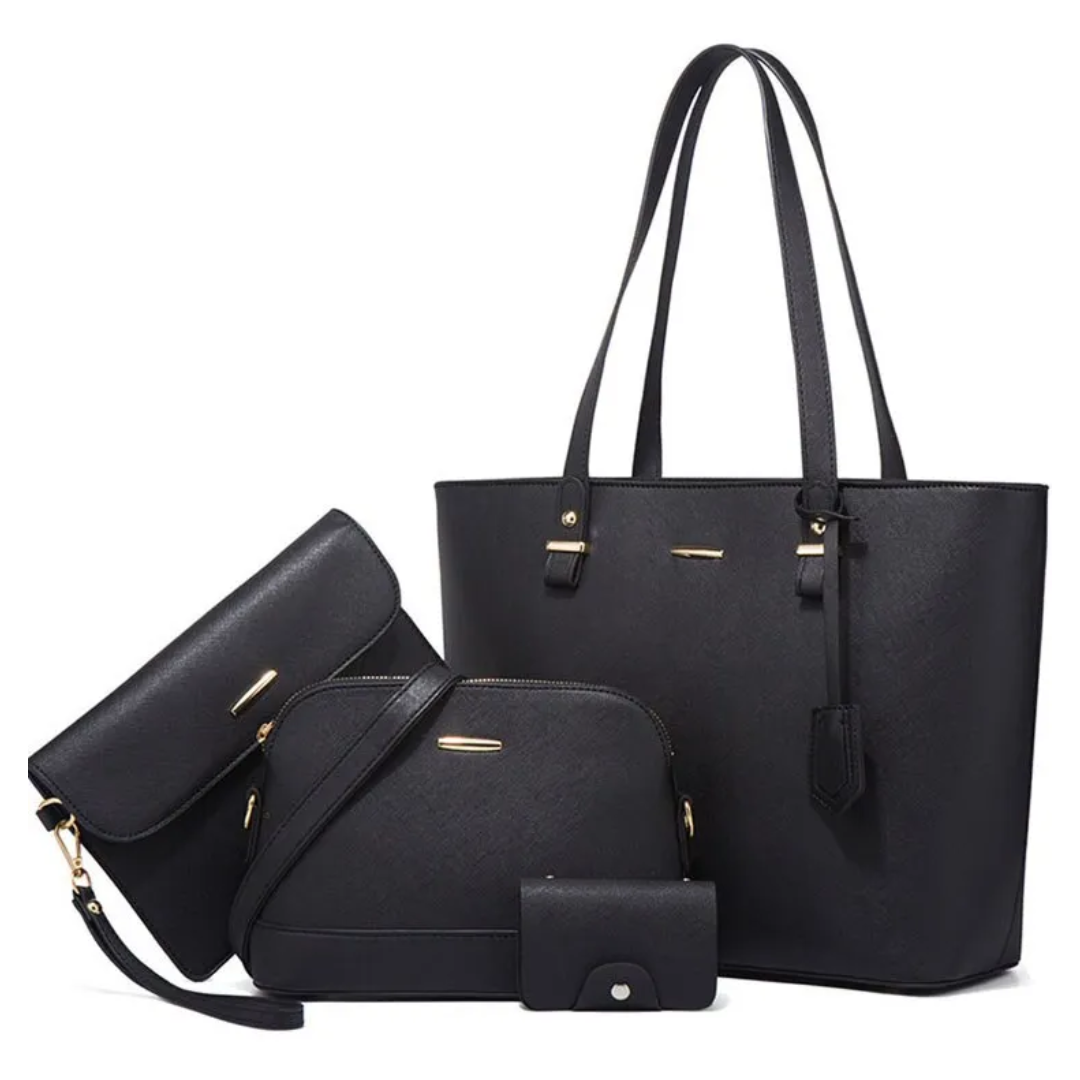 W&W Mode | 4-Teiliges Taschen-Set – Praktisch und Stilvoll