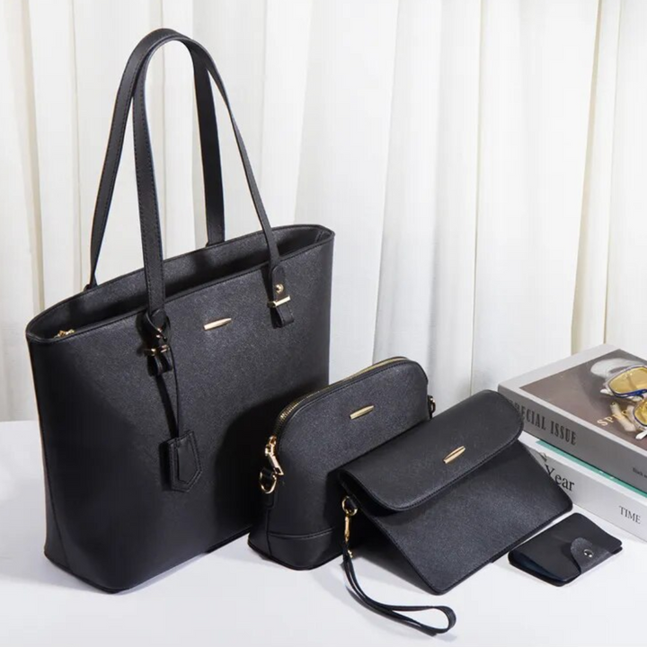 W&W Mode | 4-Teiliges Taschen-Set – Praktisch und Stilvoll