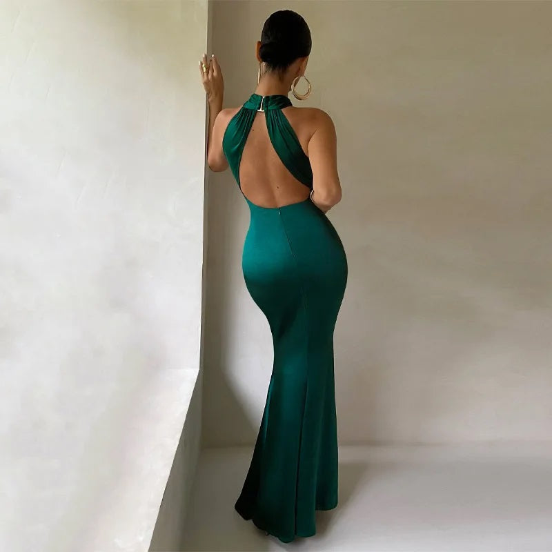 ärmelloses Kreuz Madi Kleid