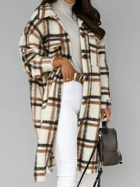 WW | Stylischer Wollmantel
