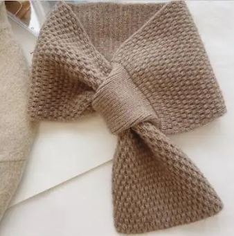 Damen Kuschel-Schal mit eleganter Schleifenoptik und hochwertiger Verarbeitung WW