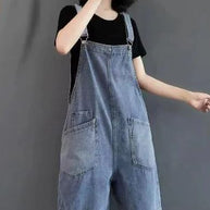 WW | Jumpsuit mit Denim-Hosenträger