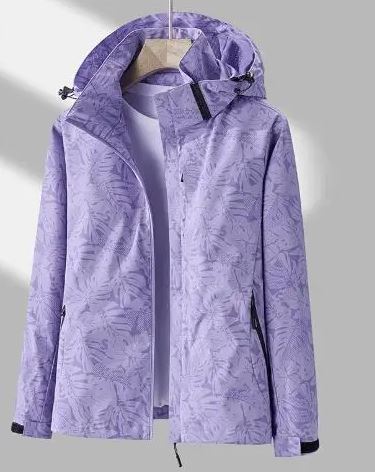 WW | Regenjacke Mit Kapuze Wasserdicht Damen