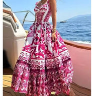 WW | Elegantes Floral-Midi-Kleid