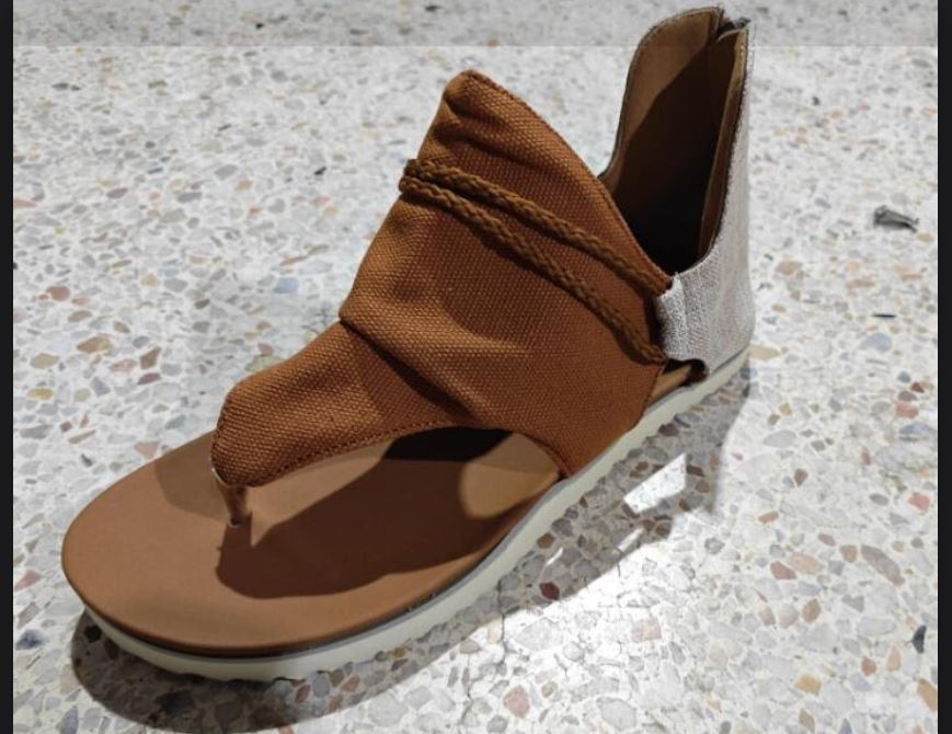 W&W Mode | Orthopädische Flache Sandalen