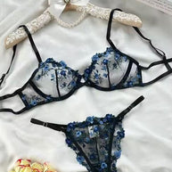 WW-Unterwäsche Zweiteiler mit Kontrastfarben