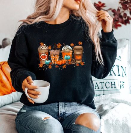 W&W Mode - Herfst koffie sweatshirt