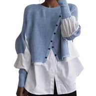 W&W - Eleganter Pullover mit Hemd