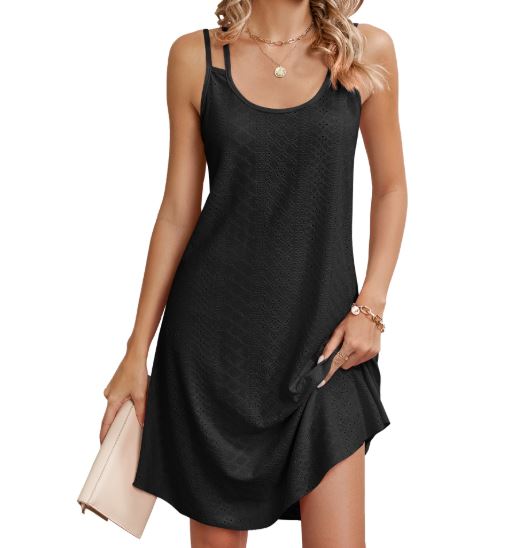 W&W Mode | Sommerkleid, ärmellos, Mini, Cami Kleid, Sonnenkleid