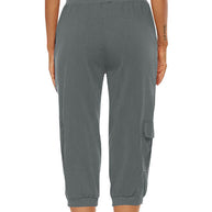 WW | Elastischer Taillenbund Caprihose Damenbekleidung