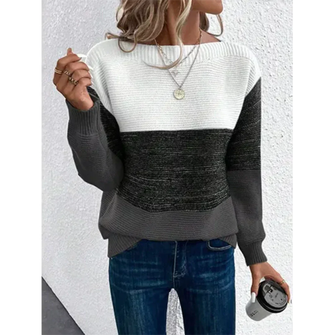 WW | Damen Winterpullover Lebendige kuschelige Strickwaren