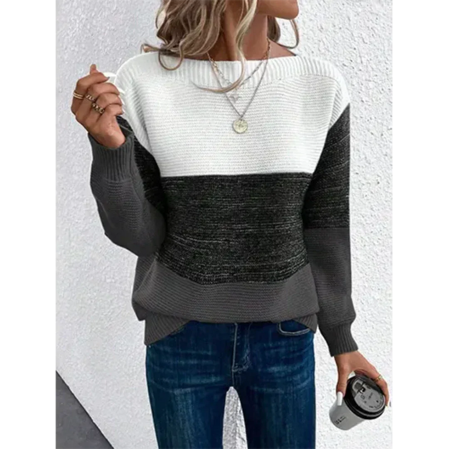 WW | Damen Winterpullover Lebendige kuschelige Strickwaren