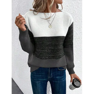 WW | Damen Winterpullover Lebendige kuschelige Strickwaren