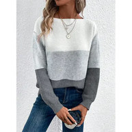 WW | Damen Winterpullover Lebendige kuschelige Strickwaren
