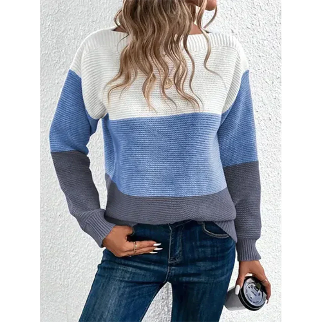 W&W Mode | Damen Winterpullover Lebendige kuschelige Strickwaren