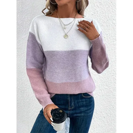 WW | Damen Winterpullover Lebendige kuschelige Strickwaren