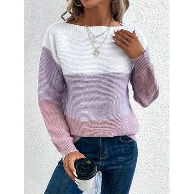 WW | Damen Winterpullover Lebendige kuschelige Strickwaren