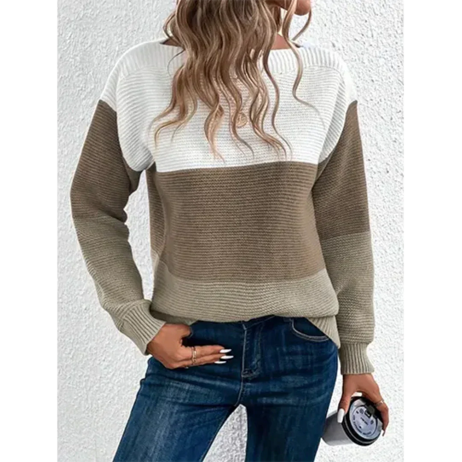 WW | Damen Winterpullover Lebendige kuschelige Strickwaren