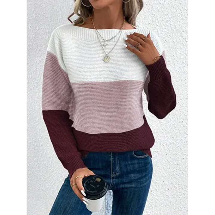 W&W Mode | Damen Winterpullover Lebendige kuschelige Strickwaren