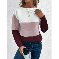 WW | Damen Winterpullover Lebendige kuschelige Strickwaren
