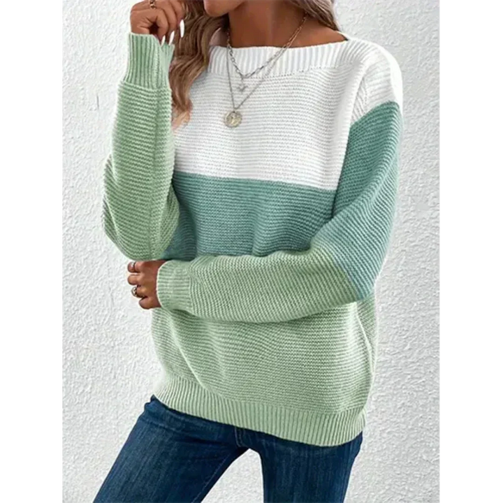 W&W Mode | Damen Winterpullover Lebendige kuschelige Strickwaren