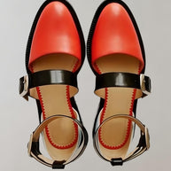 WW | Geschlossene Sandalen Mit Zufälligem Design Schuhe