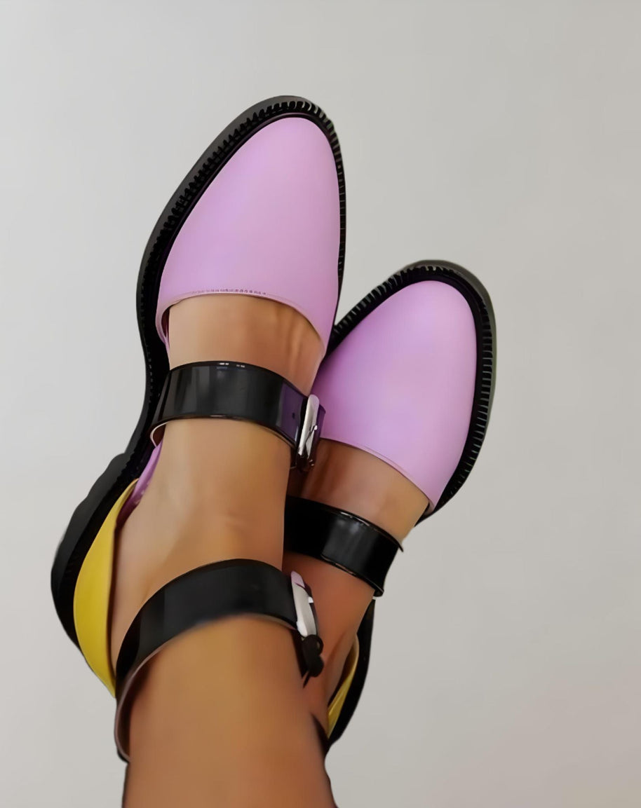 WW | Geschlossene Sandalen Mit Zufälligem Design Schuhe