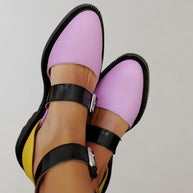 WW | Geschlossene Sandalen Mit Zufälligem Design Schuhe