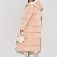 WW | Warme Gefütterte Winterjacke für Damen - Wendbare Fleecejacke