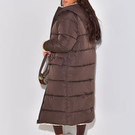 WW | Warme Gefütterte Winterjacke für Damen - Wendbare Fleecejacke