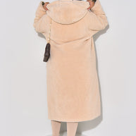 WW | Warme Gefütterte Winterjacke für Damen - Wendbare Fleecejacke